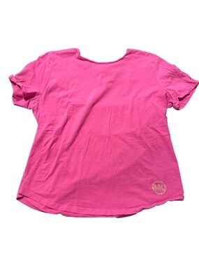 Michael Kors Bright Pink Crew Neck Tee